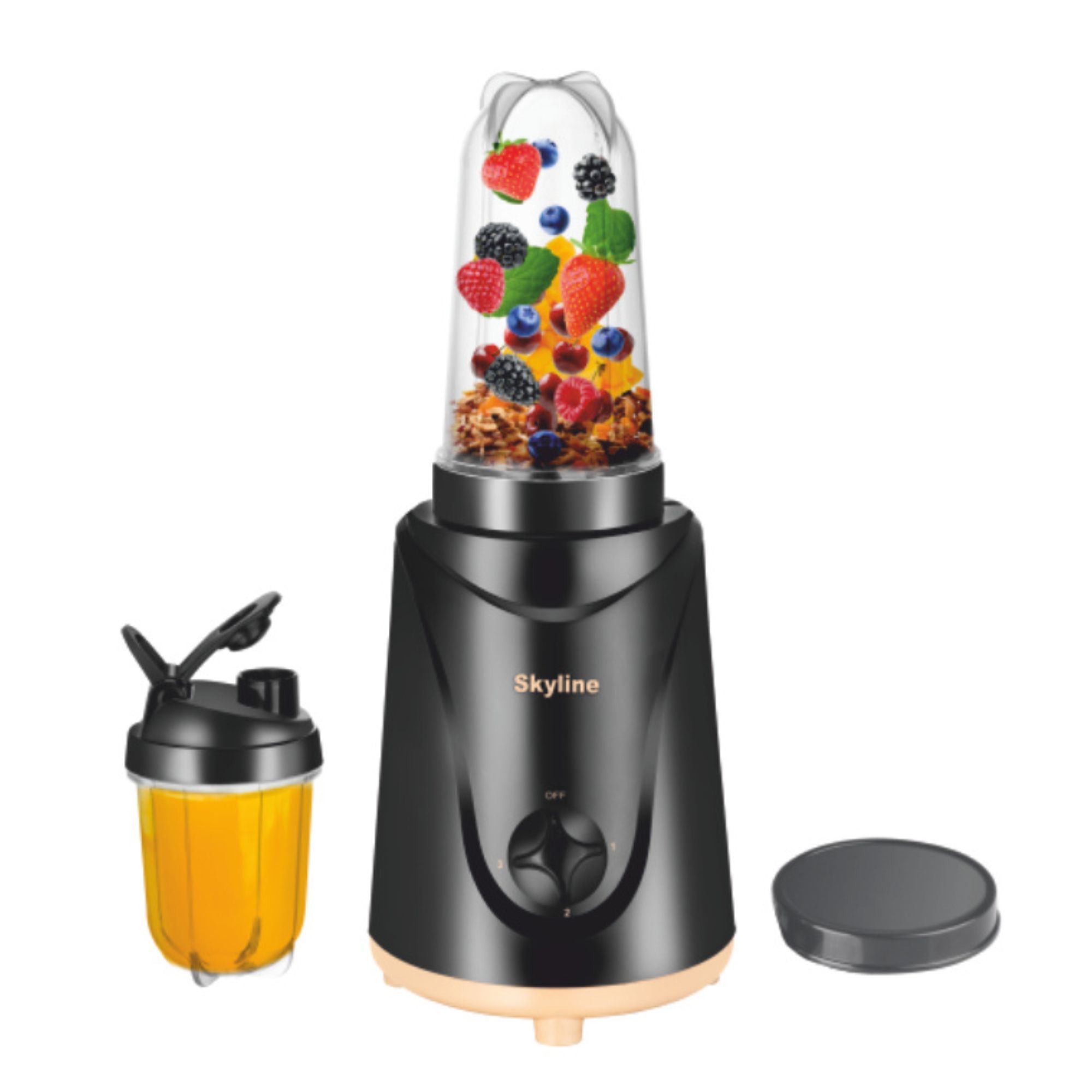Skyline 500W Nutri Mixer Grinder Blender Smoothie Maker | 2 Jars